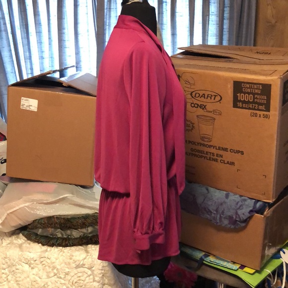 Pretty Pink Ann Taylor Blouse - Picture 4 of 12